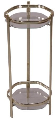 Heinz Hofmann 3191.MG Blumenständer / Metall / Messingfarben / B. 27 x T. 28 x H. 66 cm