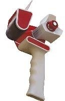 WILLY HECKMANN - Handabroller, 66m x 50mm, Silikon, Manuell, Etikettendispenser, 590947