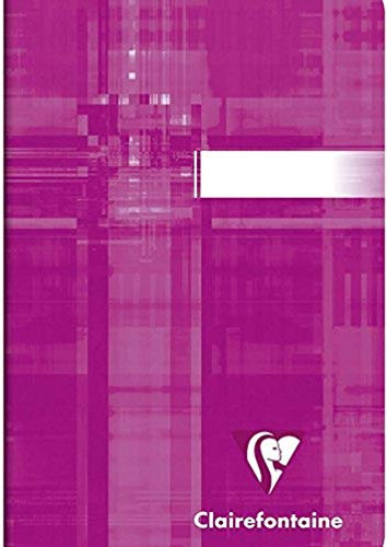 Clairefontaine 63592C - Packung mit 10 Heften, 9x14cm, 48 Blatt kariert 90g, sortierte Farben, 1 Pack
