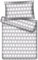 KiGATEX Kinderbettwäsche 2-TLG. 100% Baumwolle 40x60 + 100x135 cm mit Reißverschluss (Grau1)