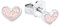 Prinzessin Lillifee Kinder-Ohrstecker Herzen 925 Silber rhodiniert Emaille - 541978, rosa, onesize, 9048885