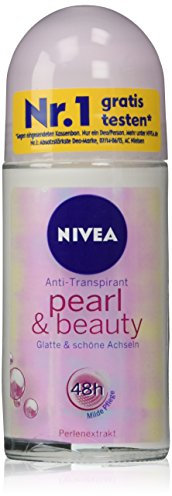 Nivea Deo Pearl und Beauty Deoroller, Antitranspirant, Doppelpack, 1er Pack (1 x 100 ml)