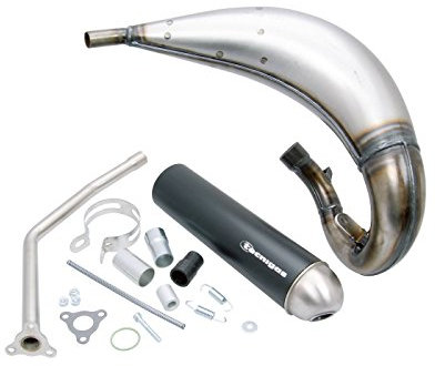 Auspuff Tecnigas E-NOX Steel für Rieju MRT 50ccm