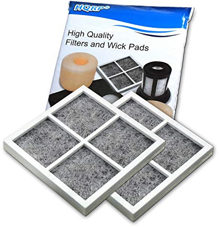 HQRP 2-pack Fresh Air Filter Compatible with LG Refrigerators LT120F / ADQ73214404 / ADQ73334008 / ADQ73334003 Replacement