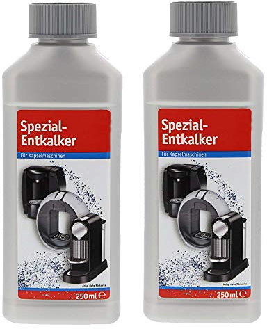 Descalcificador profesional XL compatible con máquinas de cápsulas Dolce Gusto, Nespresso y Senseo Pad