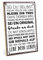 TypeStoff Holzschild mit Spruch – SEI DU SELBST – im Vintage-Look mit Zitat als Geschenk und Dekoration - HS-00492