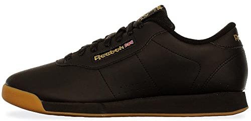 Reebok Sneaker Basse da Donna Princess Wide, Gomma Nera, 40 EU