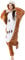 Katara 1744 (30+ Designs) Vogel-Kostüm Eule, Unisex Onesie/ Pyjama-Qualität für Erwachsene & Teenager