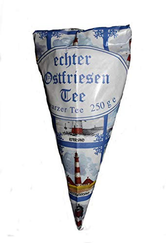 Heiko Blume echter Ostfriesen Tee, loser schwarzer Tee 250g im Spitztütenbeutel