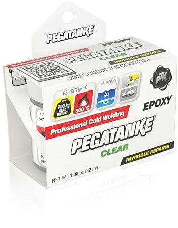 Pegatanke 96482 Epoxico, 32 gr, Transparente