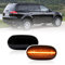 njssjd Seitenblinker Bernstein Smoke LED Seitenblinker Blinker Lampen für Mitsubishi L200 Triton Pajero Sport Lancer Kombi Coupe Sedan Evo Colt IV V Galant
