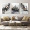 Islamische Wandbilder, Arabische Wandbilder 3er Set Islamische Kunst Poster Und Drucke Leinwand Poster Abstrakter Hintergrund Muslim Wohnzimmer Bilder (3pcs-50x70cm- Kein Rahmen,gold schwarz)
