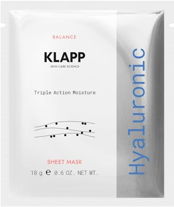 KLAPP Hyaluronic Triple Action Moisture Sheet Mask (1 Stück)