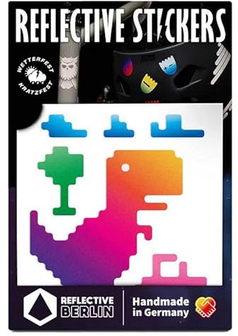 Reflective Berlin Unisex – Erwachsene Decals Reflexaufkleber, Trex Rain, Einheitsgröße