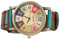 Huairdum Bohemian Watch, Hippie Watch Boho Style Multicolor Brass for Party (Blue)