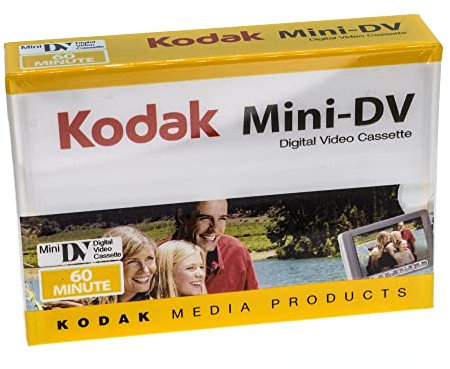 Generico VIDEOCASSETTA VIDEO CASSETTA MINI DV 80 MINUTI SP MODE 120 MINUTI LP MODE