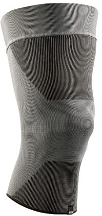 CEP - ORTHO KNEE SLEEVE MID SUPPORT COMPRESSION unisex | Kniebandage zur Entlastung des Kniegelenks | Sportbandage zur Stabilisierung vom Knie | Stabilisierung Kniegelenk Bandage | Grey | XL