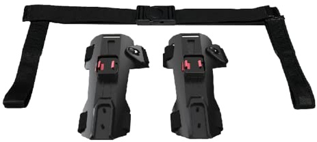 Waydoo Subnado 1Pcs Arm Mount Bracket and 1 Handgrip, 1 Set of Leg Mount Kit for Subnado Underwater Scooter with 2 Mount Brackets and 1 Pcs Strap for Waist