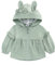 famuka Bébé fille Blousons Manteaux et blousons coupe vent Lapin Manteau (Vert, 3T)