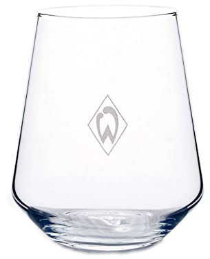 Werder Bremen Raute Glas Trinkglas (transparent, one Size)