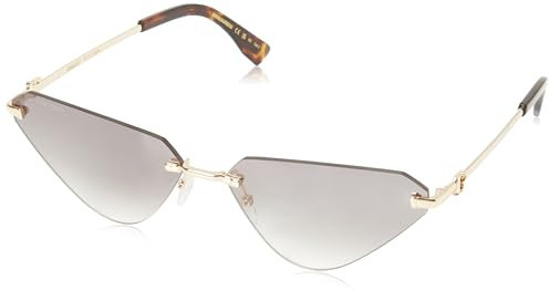 Dsquared Unisex Sonnenbrille D2 0108/S Pef 63/14/145 Damen Sunglasses, PEF/9K Gold Green, 63