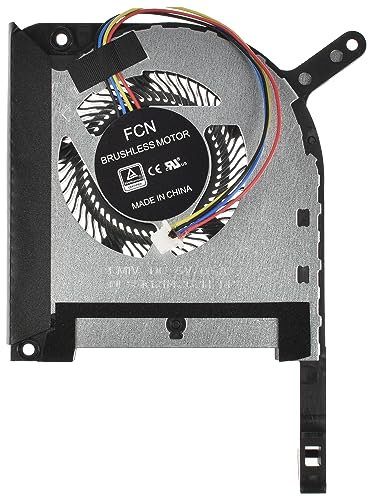 LPUK GPU Ventilateur de remplacement compatible avec ASUS FA506, FA706, FX505, FX506, FX705, FX706 p/n: 13NR00S0M10011, DFS5K12114262H