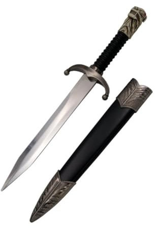 G8DS® GOT - Dolch - Longclaw - Jon Snow - Brieföffner - Dekodolch - Fantasy - Winterfell - Schattenwolf - Bürozubehör- Cosplay - Sammler