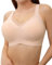 HORISUN Nahtloser Bügelloser Damen BH, Bequemer Push-Up Bralette für Große Brüste Weicher Ohne Bügel Tshirt klassischer BHS für Damen BHS für Damen (Hautfarben XL)