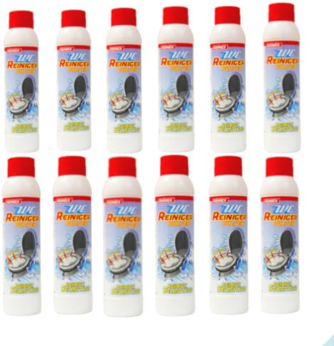 WC Reiniger Pulver von Reinex - 1000 g - Sparset - 12 Stück