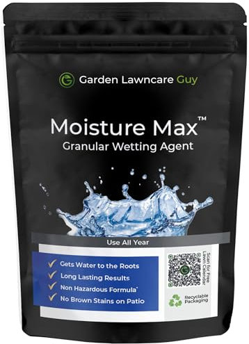 MoistureMax™ Granular Wetting Agent for Lawns and Grass - Non Ionic Drought Treatment - Non Hazardous - No Brown Stains