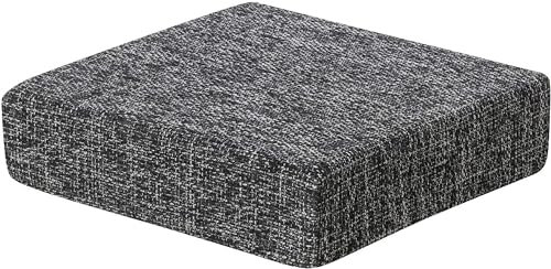 TiborTex Orthopädische Stuhlerhöhung Anthrazit Sitzkissen Sitzerhöhung grobgewebt Bodenkissen Stuhlkissen Autositz Rollstuhlkissen Bürostuhl