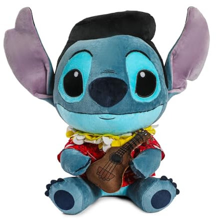 Kidrobot - Peluche Vibrante de 40 cm Stitch Elvis - Hawaïen