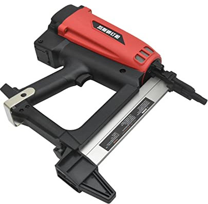 WSQ-01 Pneumatic Nail Gun Rechargeable Lithium Battery Nail Gun Hydropower Woodworking Steel Nailer Stapler Electric Nail Gun - Multi-Tool Accessories(Color:Multifunctional)