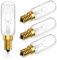 LimiGo Cooker Hood Bulbs 40W Screw Kitchen Extractor Fan Light Bulb, Oven Hood Light Bulb, Hob Light Bulb, Range Hood Bulb, Warm White 2700K,Pack of 4