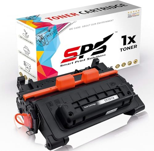 SPS Drucker Toner Kompatibel für HP LaserJet Enterprise M 604 N - CF281A | Schwarz | 10.500 Seiten