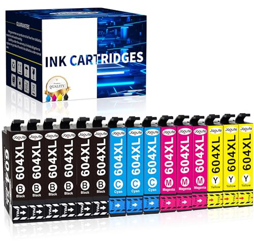 15 Packungen 604XL Druckerpatronen für Epson 604 604XL Kompatibel für Epson Expression Home XP-3200 XP-3205 XP-4200 XP-4205 XP-2200 XP-2205 Workforce WF-2910 WF-2930 WF-2950 Patronen