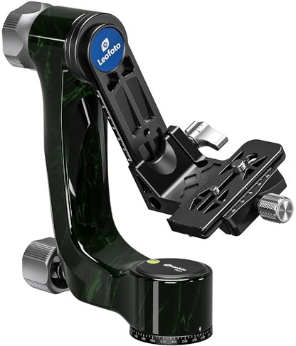 Leofoto 2-Wege-Neiger PG-3 Carbon-Gimbal Green