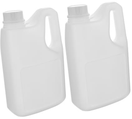 GRIRIW 2l Juice Jugs with Handles Leakproof Cap for Fridge Storage Reusable for Beverages