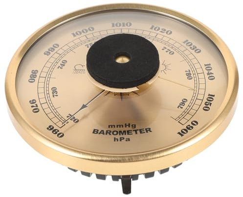 Happyyami Temperature and Humidity Barometer Insert Dial Barometer Home Tool Multifunctional for Indoor Weather Station Home Use