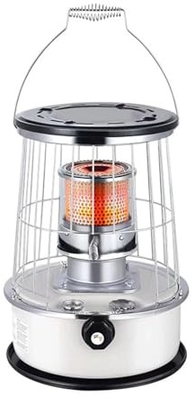 Riscaldatore, Stufa a gasolio portatile for uso interno ed esterno, stufa a cherosene con fonte di energia solare a gas, accessori da campeggio