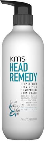 KMS HeadRemedy Deep Cleanse Shampoo – Tiefenreinigung für Haare & Kopfhaut, Salon‑Größe – 750 ml