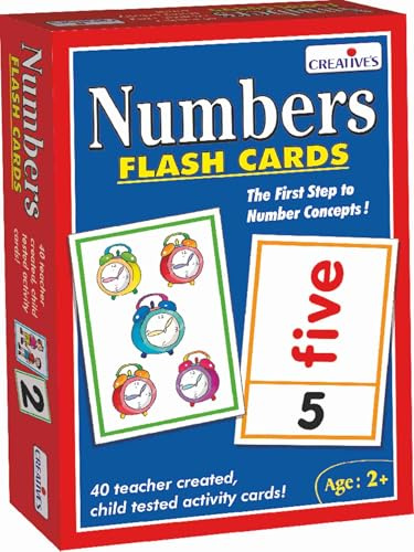 Creative Educational Pre-School Number Flash Cards