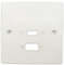 Pre Gebohrt Montage Wand Unterputzdose Für USB & SVGA Panel Stummel Weiß [VGA & USB]