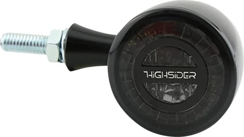 HIGHSIDER ROCKET BULLET LED Rück-, Bremslicht, Blinker Einheit, schwarz
