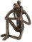 Danya B. Metal Art Regal Dekoration – Bronze Skulptur – Kind umarmender Vater