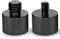 Mic Screw Adapter Thread 5/8 to 1/4 Adapter and 5/8 to 3/8 Adapter Set for Microphone Stand to Tripod and Camera Adapter