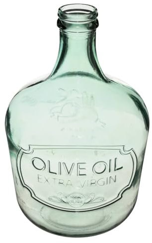 Atmosphera - Vase Dame Jeanne - Verre recyclé - Transparent - H42 cm