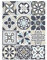 PLANCHE CARREAUX DE CIMENT MOZICDRAFT (CIM0030)