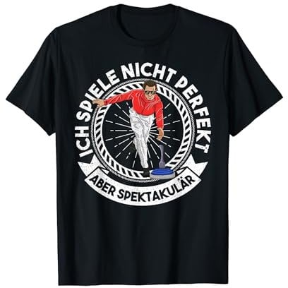 Eisstockschießen Eisstock-Spiele sind nicht perfekt T-Shirt