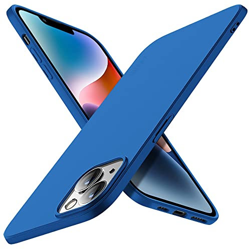 X-level für iPhone 14 Hülle, [Guardian Serie] Soft Flex TPU Case Ultradünn Handyhülle Silikon Bumper Cover Schutz Tasche Schutzhülle Kompatibel mit iPhone 14 - Blau